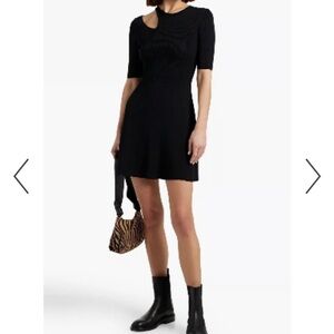 Maje Ribbed Knit Dress